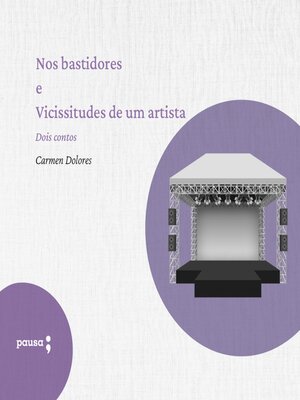 cover image of Nos bastidores e Vicissitudes de um artista--dois contos de Carmen Dolores